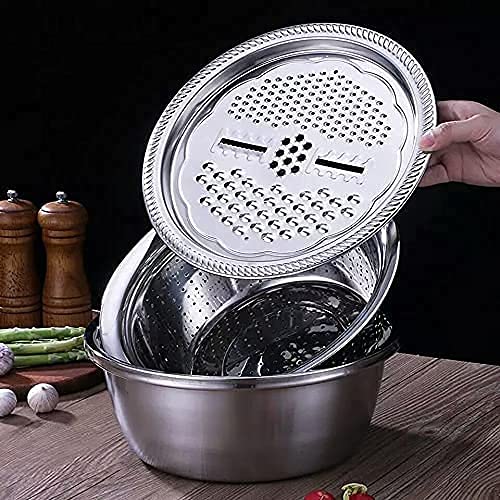 3-in-1 Stainless Steel Basin