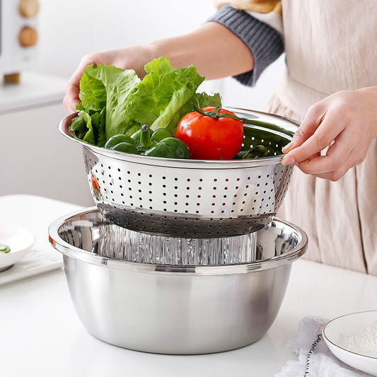 3-in-1 Stainless Steel Basin